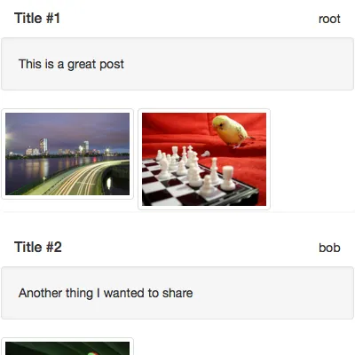 Basic Post List - Photos